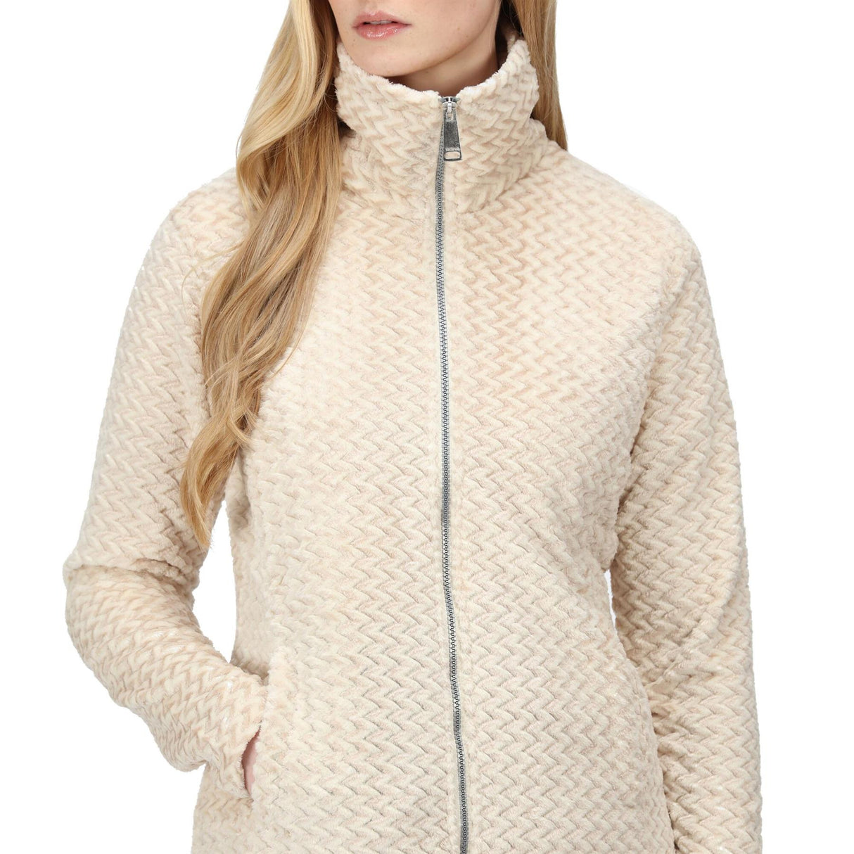 Regatta Womens Heloise Mock Neck Full Zip Fleece Jacket Coat - Just £23.99! Shop now at Warwickshire Clothing.