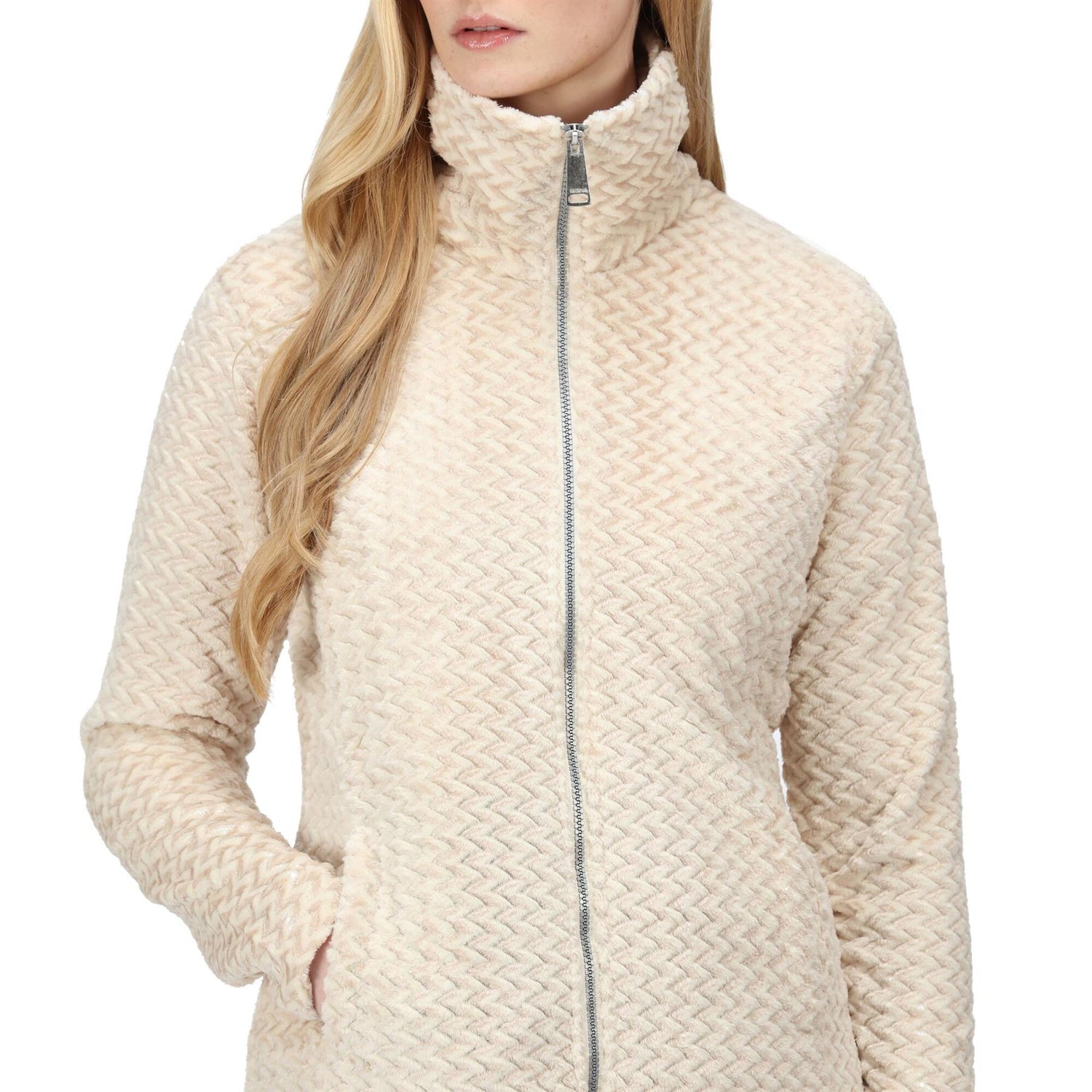 Regatta Womens Heloise Mock Neck Full Zip Fleece Jacket Coat - Just £23.99! Shop now at Warwickshire Clothing.