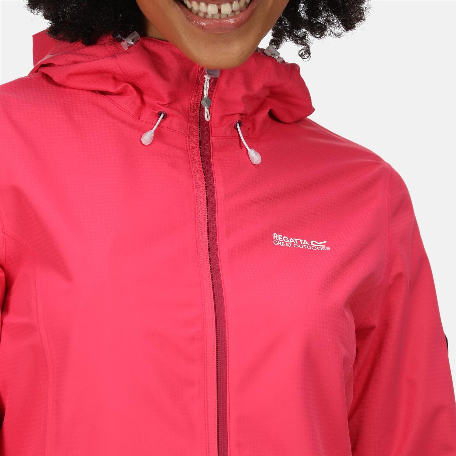 Regatta Womens Hamara III Lightweight Hooded Waterproof Jacket - Just £29.99! Shop now at Warwickshire Clothing.