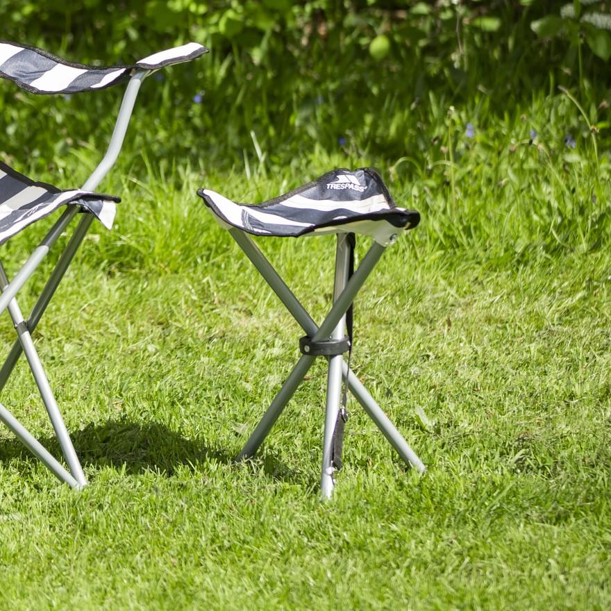 Trespass Ritchie Camping Fishing Folding Tripod Stool Seat Chair + Carrying Bag - Just £9.49! Shop now at Warwickshire Clothing.