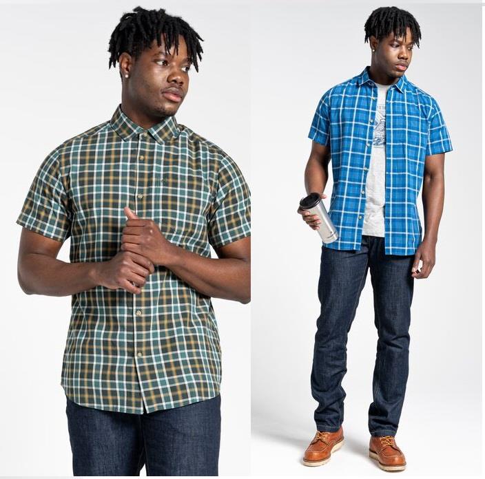 Craghoppers Mens Short Sleeve Menlo - Just £16.90! Shop now at Warwickshire Clothing.