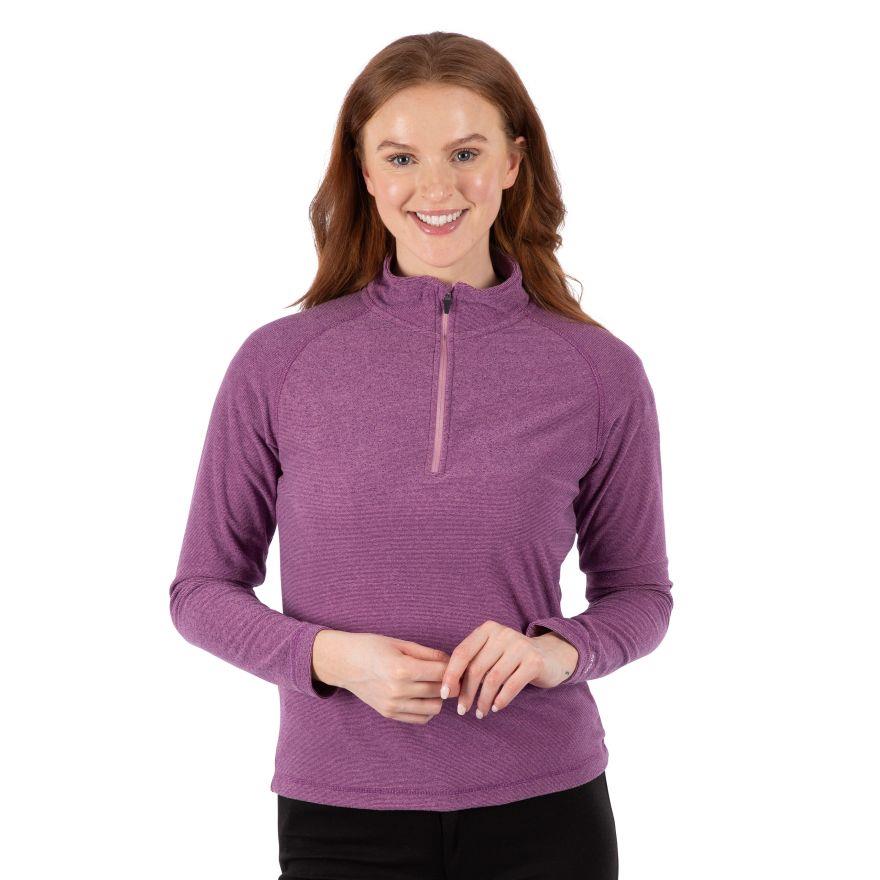 Trespass Womens Meadows Half Zip Fleece Jumper - Just £16.99! Shop now at Warwickshire Clothing.