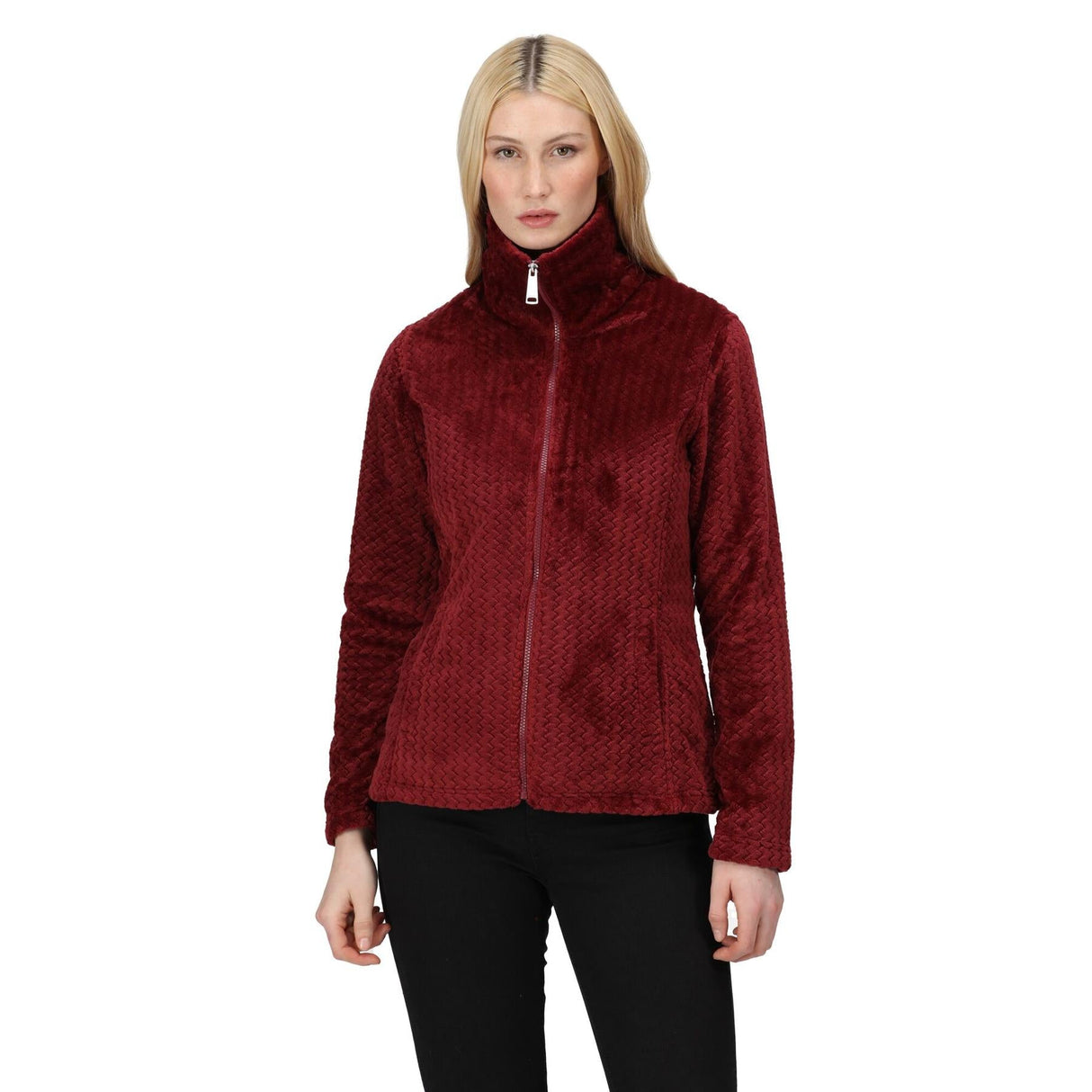 Regatta Womens Heloise Mock Neck Full Zip Fleece Jacket Coat - Just £23.99! Shop now at Warwickshire Clothing.