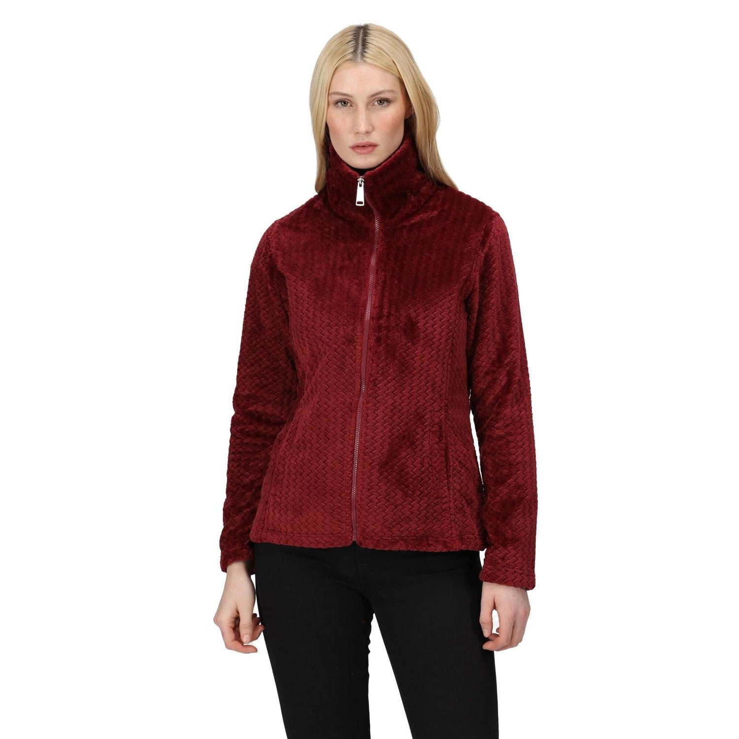 Regatta Womens Heloise Mock Neck Full Zip Fleece Jacket Coat - Just £23.99! Shop now at Warwickshire Clothing.