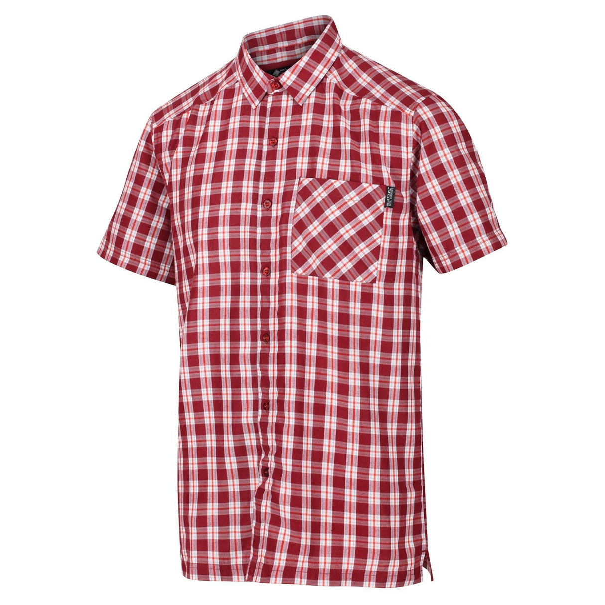 Regatta Mens Mindano V Check Short Sleeve Shirt - Just £14.99! Shop now at Warwickshire Clothing.