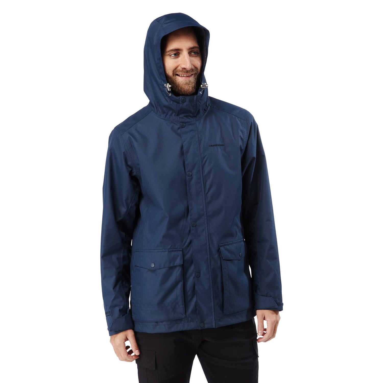 Craghoppers Mens Classic Kiwi Waterproof Jacket With 7 Pockets - Just £59.99! Shop now at Warwickshire Clothing.