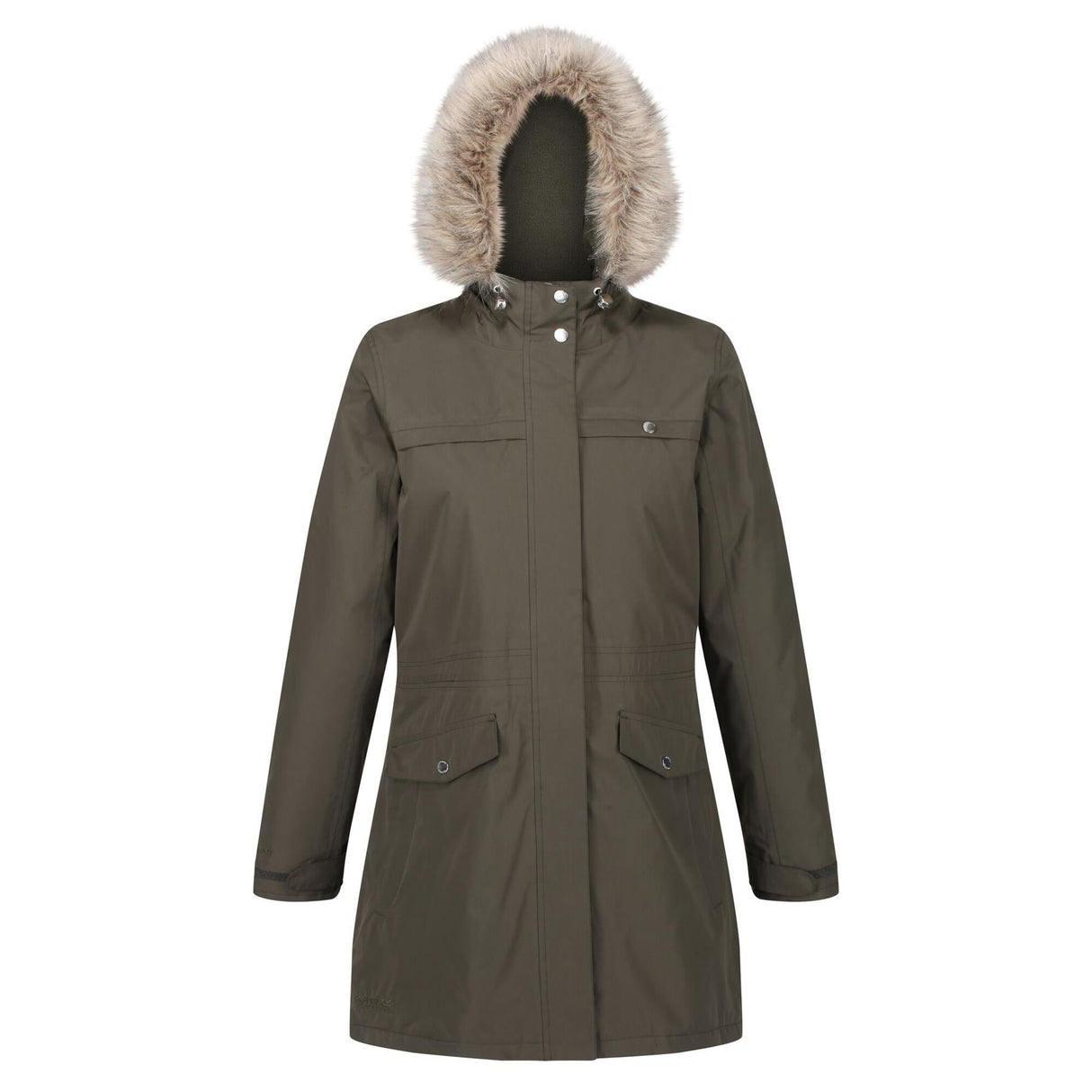 Regatta Womens Serleena II Waterproof Insulated Fur Trim Hooded Parka Jacket - Just £39.99! Shop now at Warwickshire Clothing.