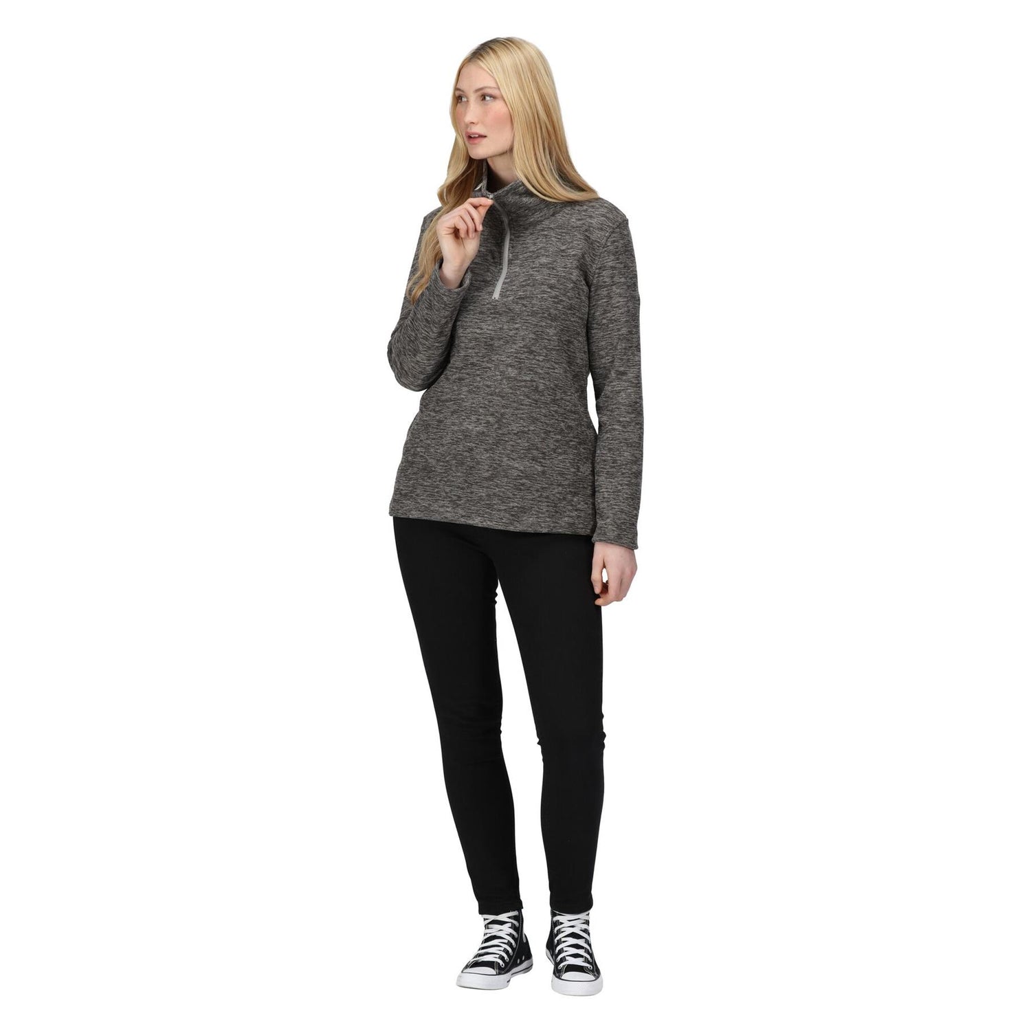 Regatta Womens Kizmit Honeycomb Half Zip Fleece Jacket - Just £21.99! Shop now at Warwickshire Clothing.