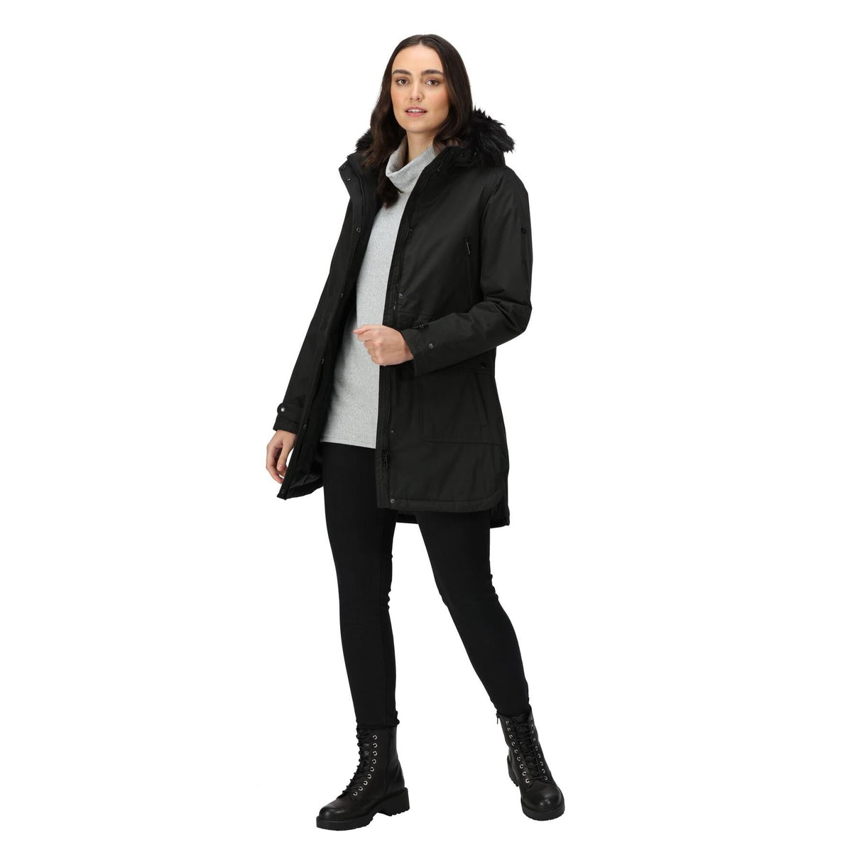 Regatta Womens Sabinka Fur Trim Waterproof Insulated Parka Coat - Just £39.99! Shop now at Warwickshire Clothing.