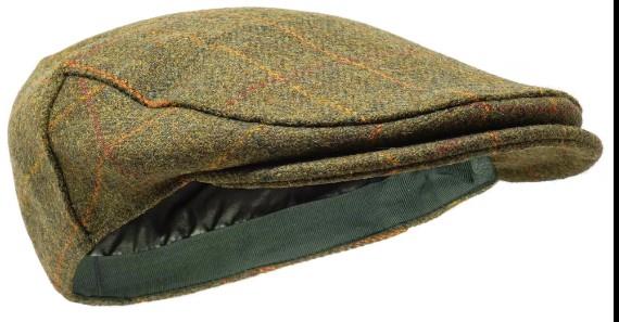 Hazy Blue Traditional Derby Tweed Flat Cap - Just £15! Shop now at Warwickshire Clothing.