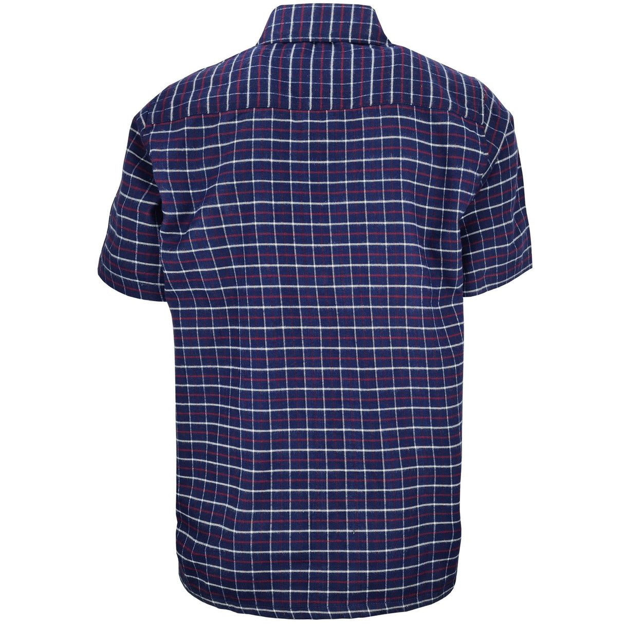 Country Classics Mens Short Sleeve Check Shirt - Fontwell Navy - Just £16.99! Shop now at Warwickshire Clothing.