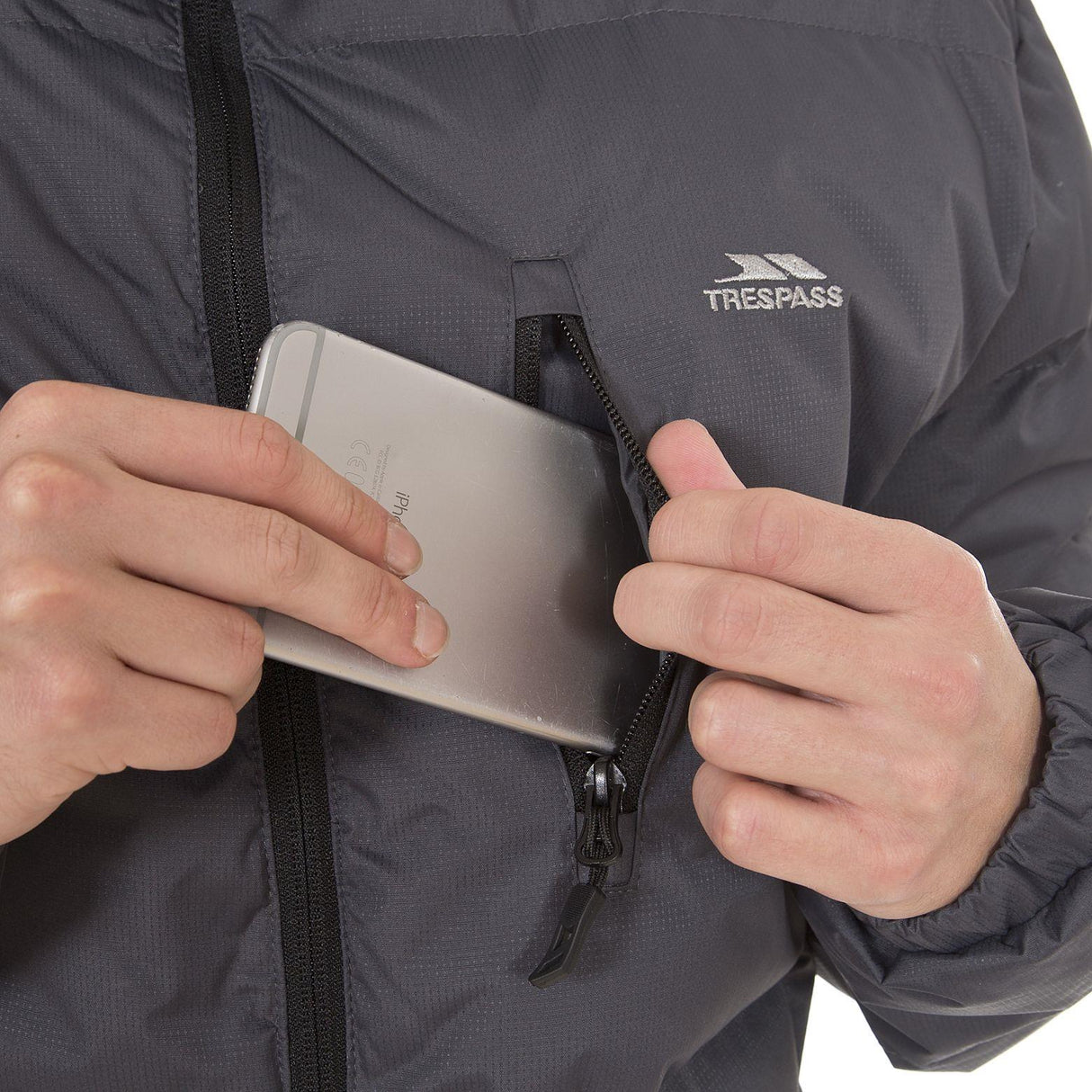 Trespass Mens Clip Padded Insulated Jacket - Just £25! Shop now at Warwickshire Clothing.