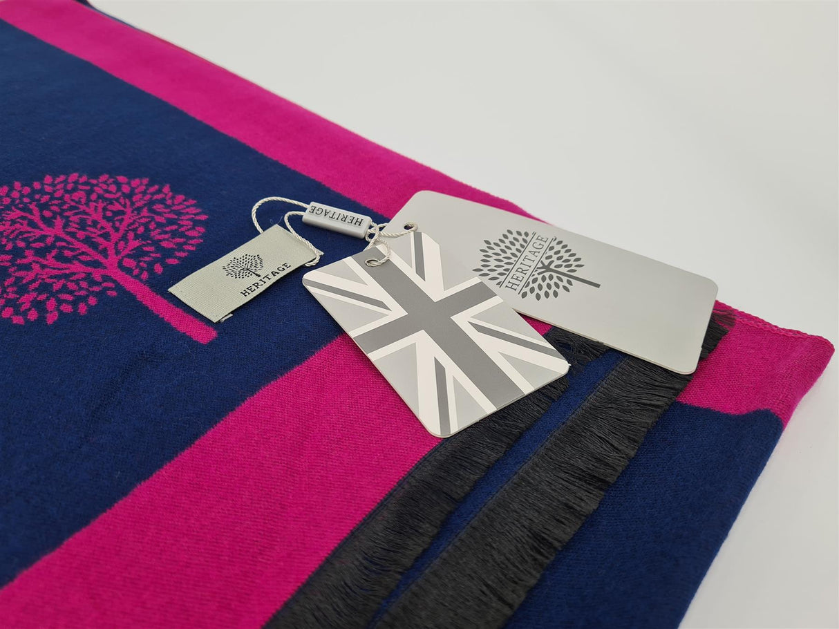 Heritage Pashmina Tree Of Life Womens Scarf - Just £14.99! Shop now at Warwickshire Clothing.