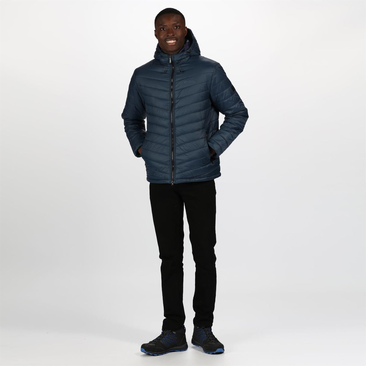 Regatta Mens Volter Loft Heated Insulated Quilted Hooded Jacket - Just £64.99! Shop now at Warwickshire Clothing.