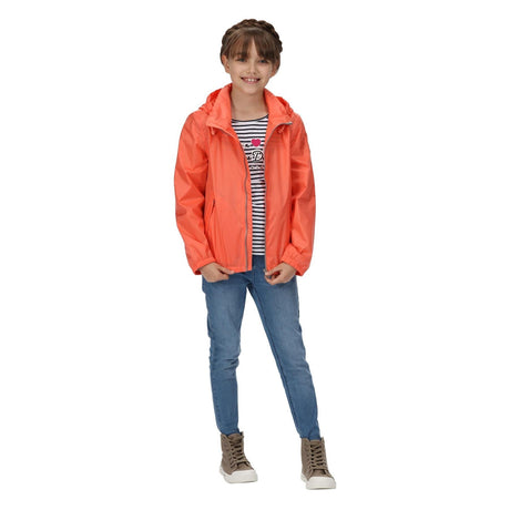 Regatta Girls Catkin Waterproof Breathable Jacket - Just £22.99! Shop now at Warwickshire Clothing.
