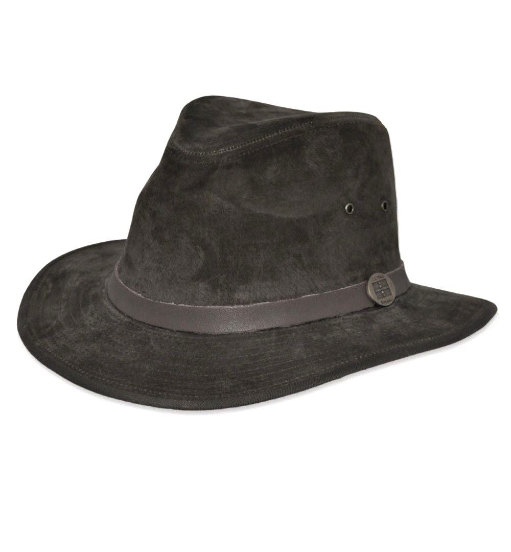 Eureka Mens Stockade Leather Fedora Style Formal Hat - Just £34.99! Shop now at Warwickshire Clothing.