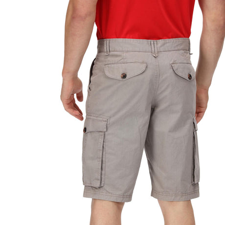 Regatta Mens Shorebay Cargo Breathable Cotton Shorts - Just £19.99! Shop now at Warwickshire Clothing.