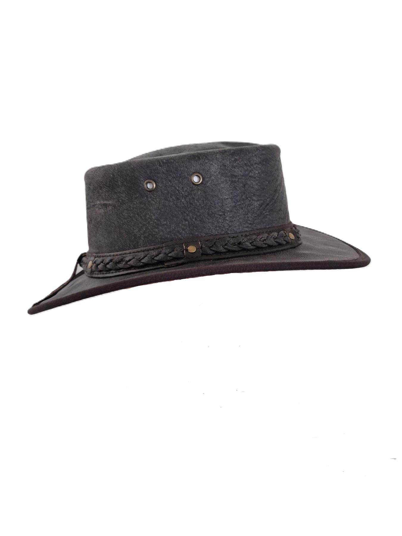 Hazy Blue Crushable Darwin Australian Style Hat - Just £19.99! Shop now at Warwickshire Clothing.