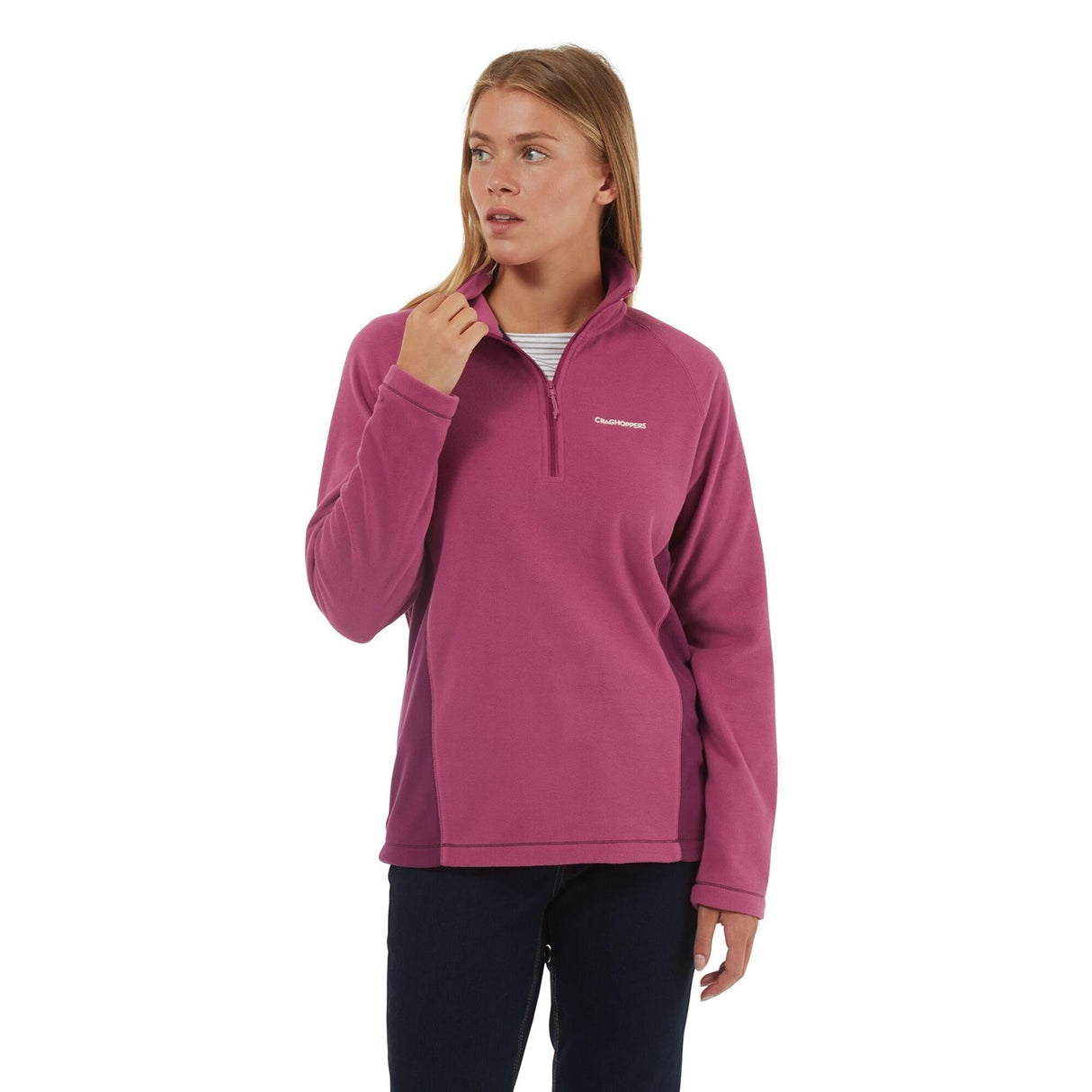 Craghoppers Miska V Womens Half Zip Long Sleeved Fleece - Just £19.99! Shop now at Warwickshire Clothing.