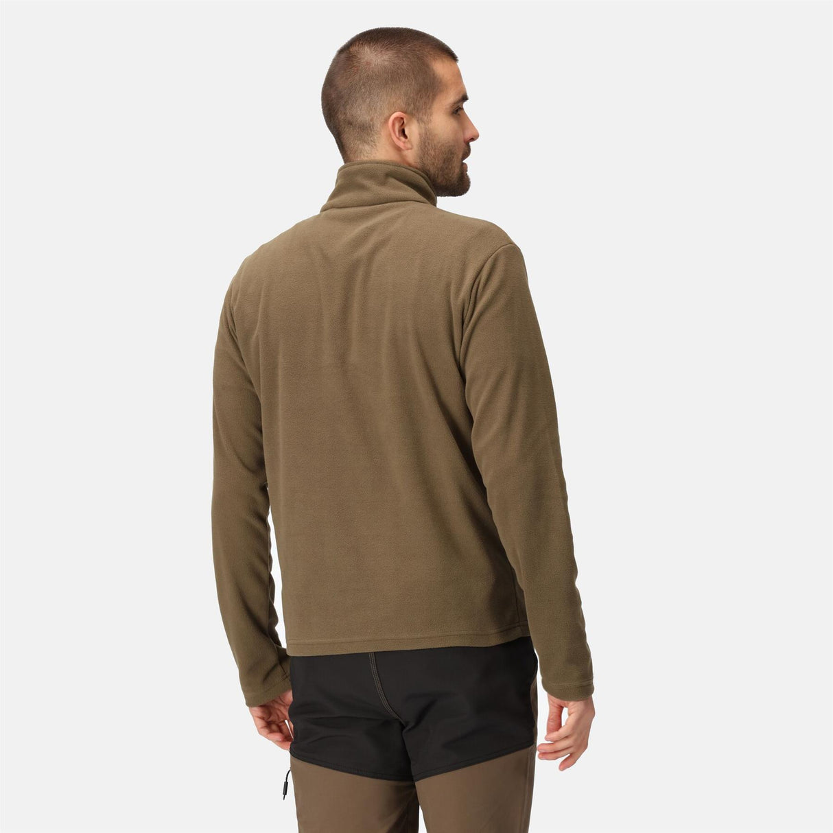 Regatta Mens Thompson Half Zip Light Micro Fleece | Dark Colours - Just £12.99! Shop now at Warwickshire Clothing.