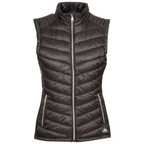 Trespass Elanora Womens Gilet padded Bodywarmer Black - Just £37.99! Shop now at Warwickshire Clothing.