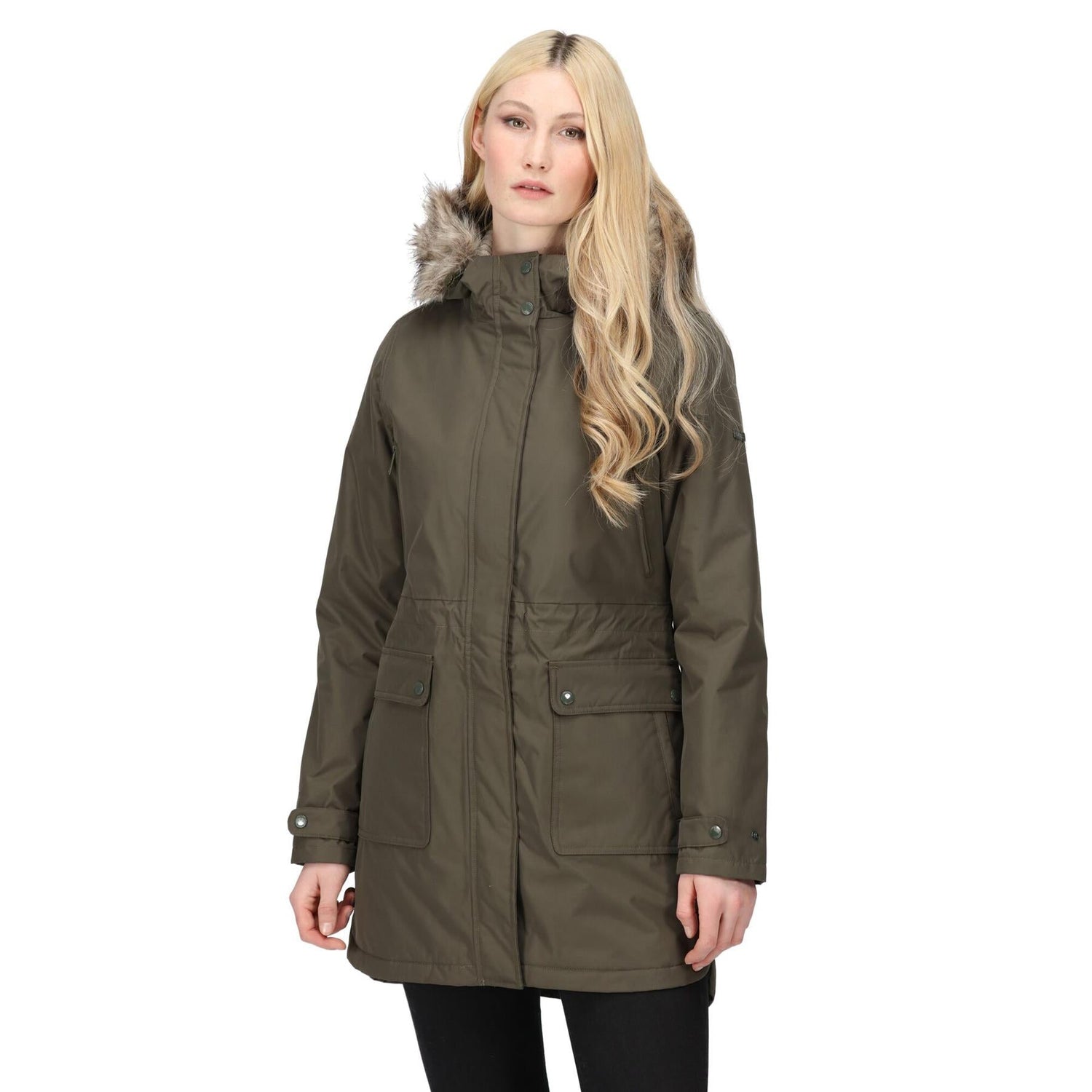 Regatta Womens Sabinka Fur Trim Waterproof Insulated Parka Coat - Just £39.99! Shop now at Warwickshire Clothing.