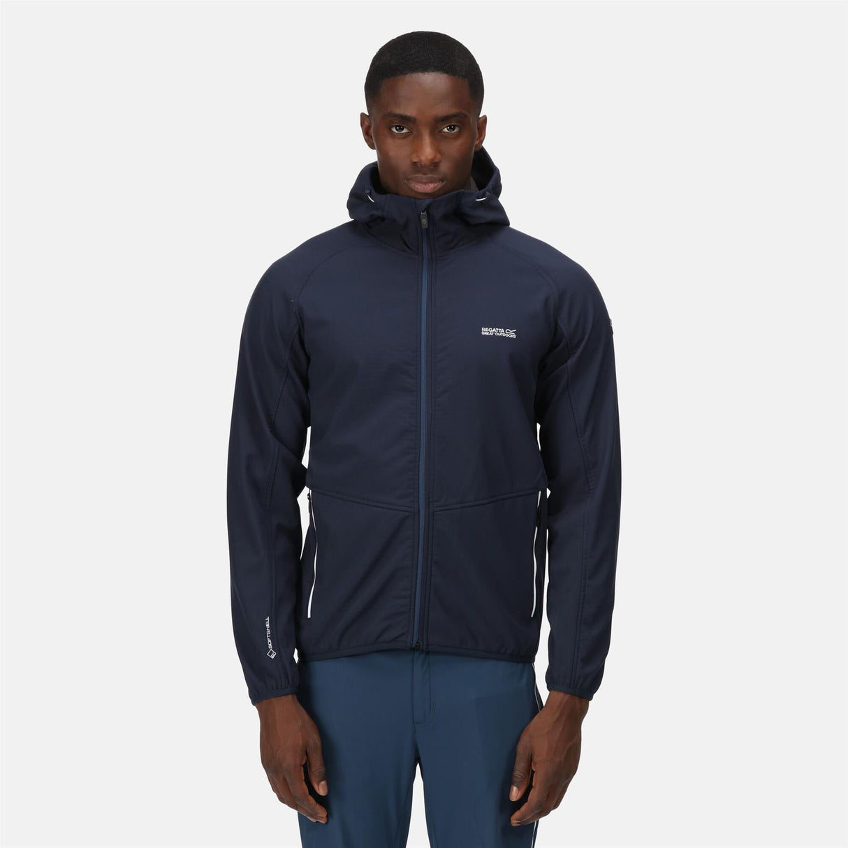 Regatta Mens Arec III Outdoor Hooded Softshell Jacket - Just £29.99! Shop now at Warwickshire Clothing.