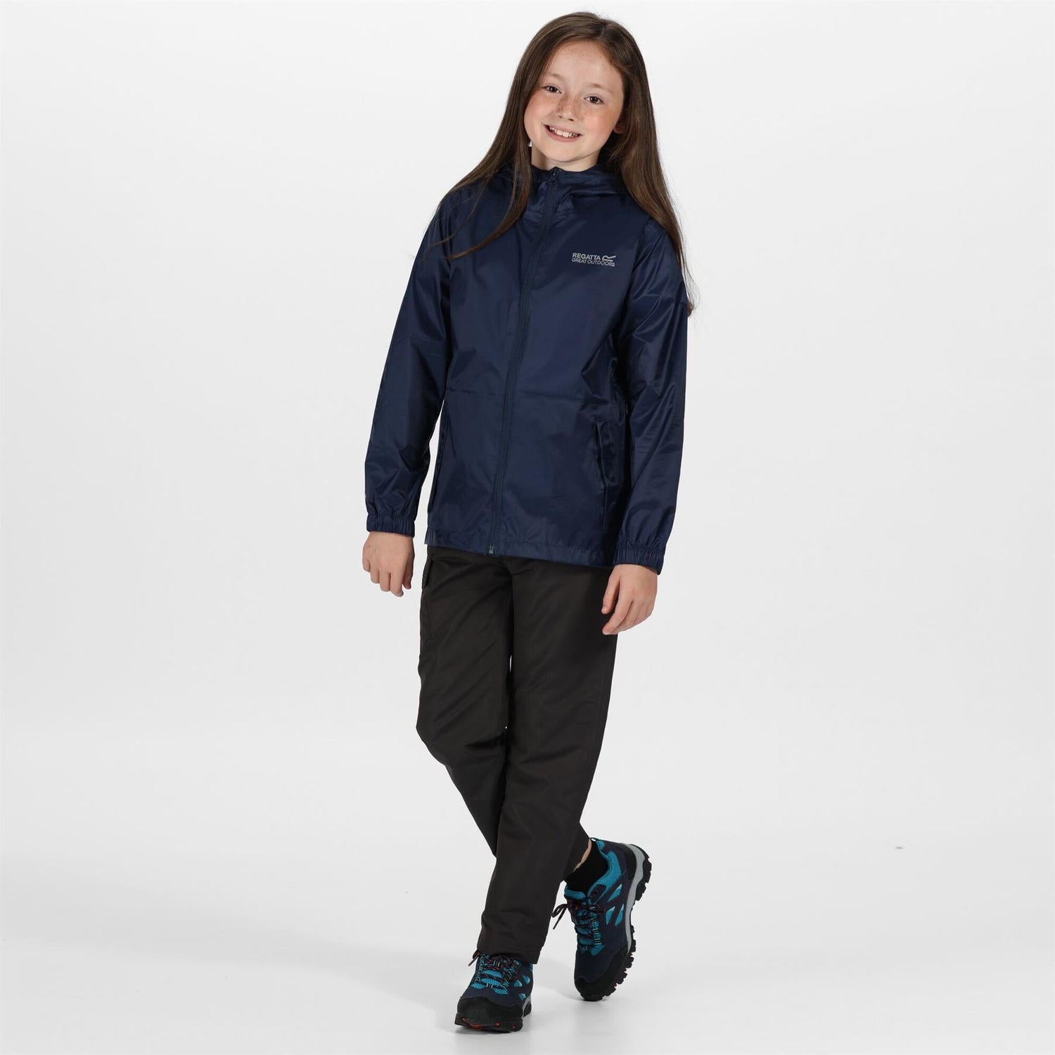 Regatta Kids Pack it Jacket III Lightweight Waterproof Packaway Jacket - Just £14.99! Shop now at Warwickshire Clothing.