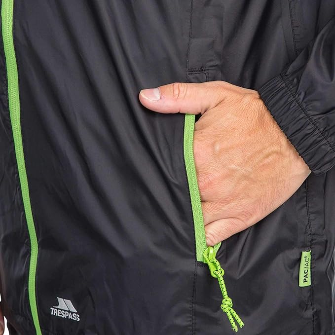 Trespass Pacjac Waterproof Unisex Jacket - Just £19.99! Shop now at Warwickshire Clothing.