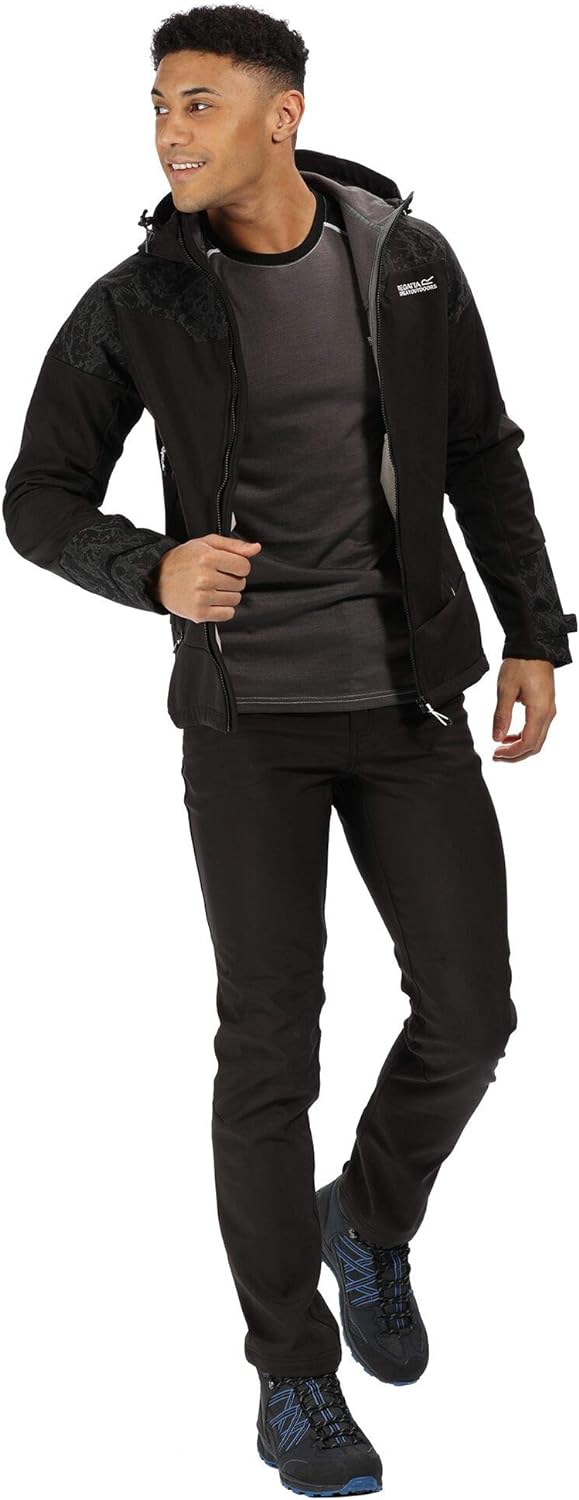 Regatta Men's Hewitts V Reflective Hooded Softshell - Just £34.99! Shop now at Warwickshire Clothing.