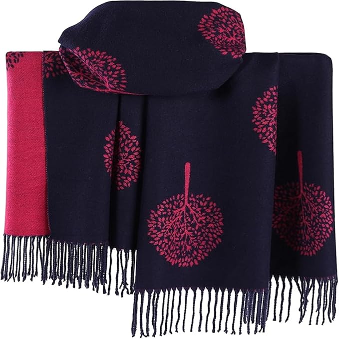 House of Tweed Tree of Life Scarf - Just £14.99! Shop now at Warwickshire Clothing.