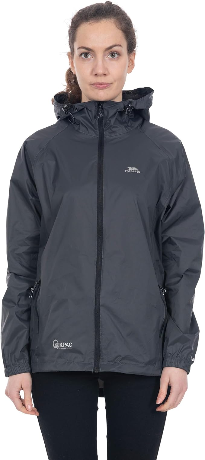 Trespass Qikpac Waterproof Unisex Jacket - Just £24.99! Shop now at Warwickshire Clothing.