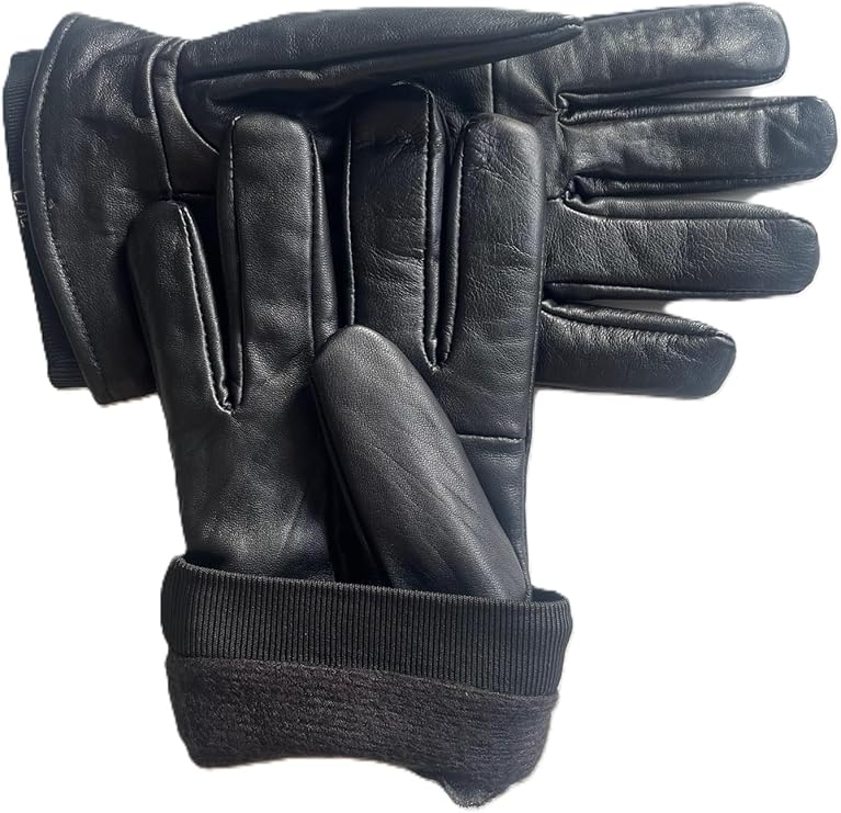 Hazy Blue Mens lined Leather Gloves 100% Leather - Henry - Just £14.99! Shop now at Warwickshire Clothing.