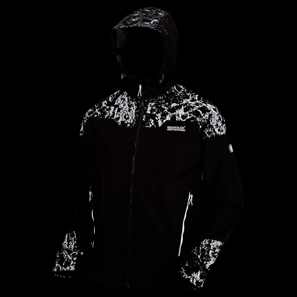 Regatta Men's Hewitts V Reflective Hooded Softshell - Just £34.99! Shop now at Warwickshire Clothing.