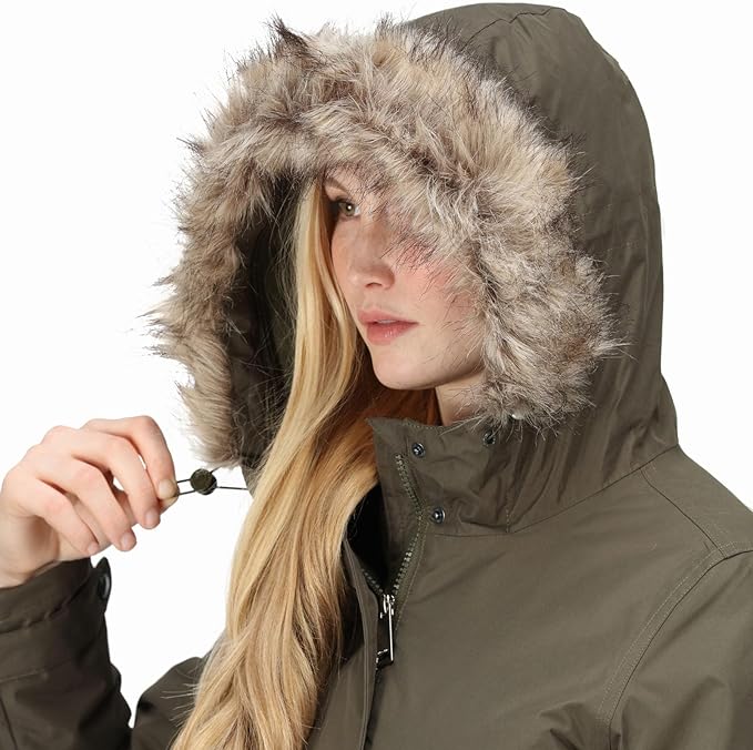 Regatta Women's Sabinka Fur Trim Parka Jacket - Just £44.99! Shop now at Warwickshire Clothing.