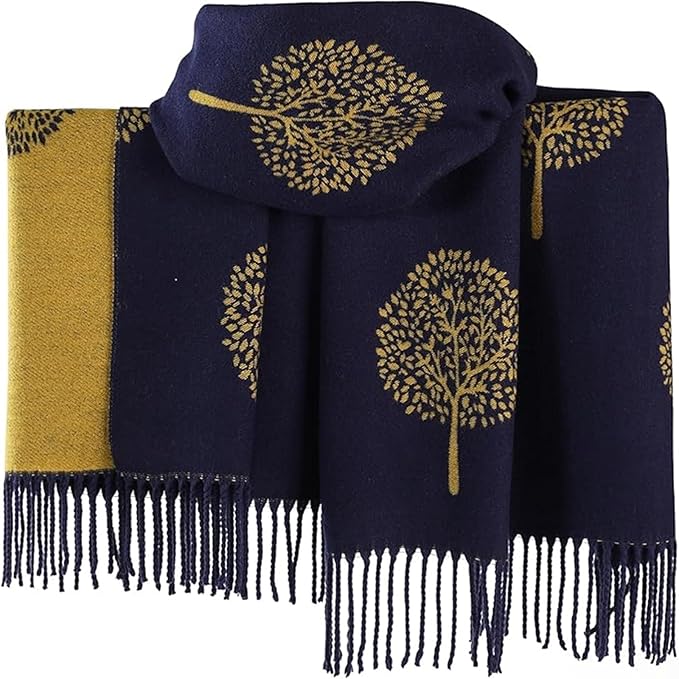 House of Tweed Tree of Life Scarf - Just £14.99! Shop now at Warwickshire Clothing.