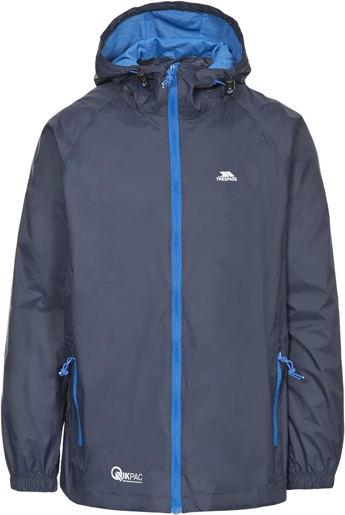 Trespass Qikpac Waterproof Unisex Jacket - Just £24.99! Shop now at Warwickshire Clothing.