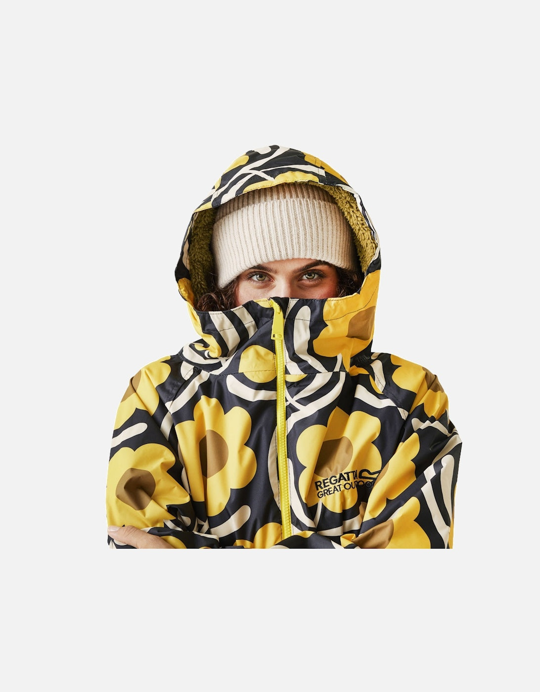 Regatta Womens Orla Kiely Waterproof Fleece Lined Changing Robe - Just £54.99! Shop now at Warwickshire Clothing.