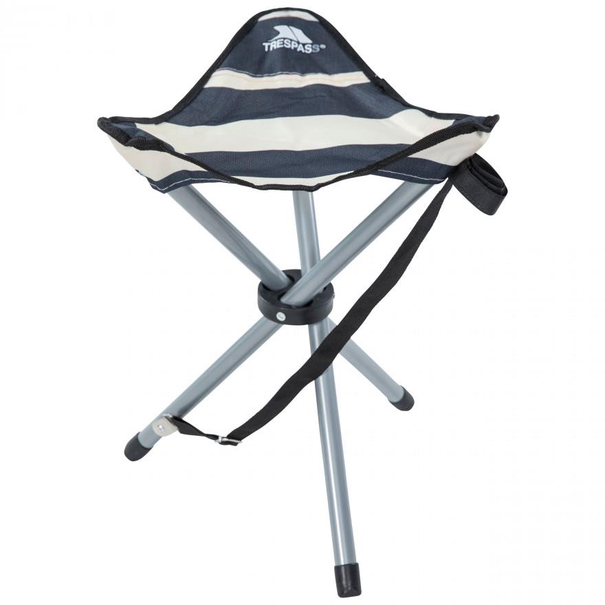Trespass Ritchie Camping Fishing Folding Tripod Stool Seat Chair + Carrying Bag - Just £9.49! Shop now at Warwickshire Clothing.