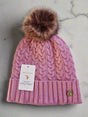 House of Tweed Luxury Plaited Ladies Bobble Pom Pom Beanie Hats - Just £12.99! Shop now at Warwickshire Clothing.