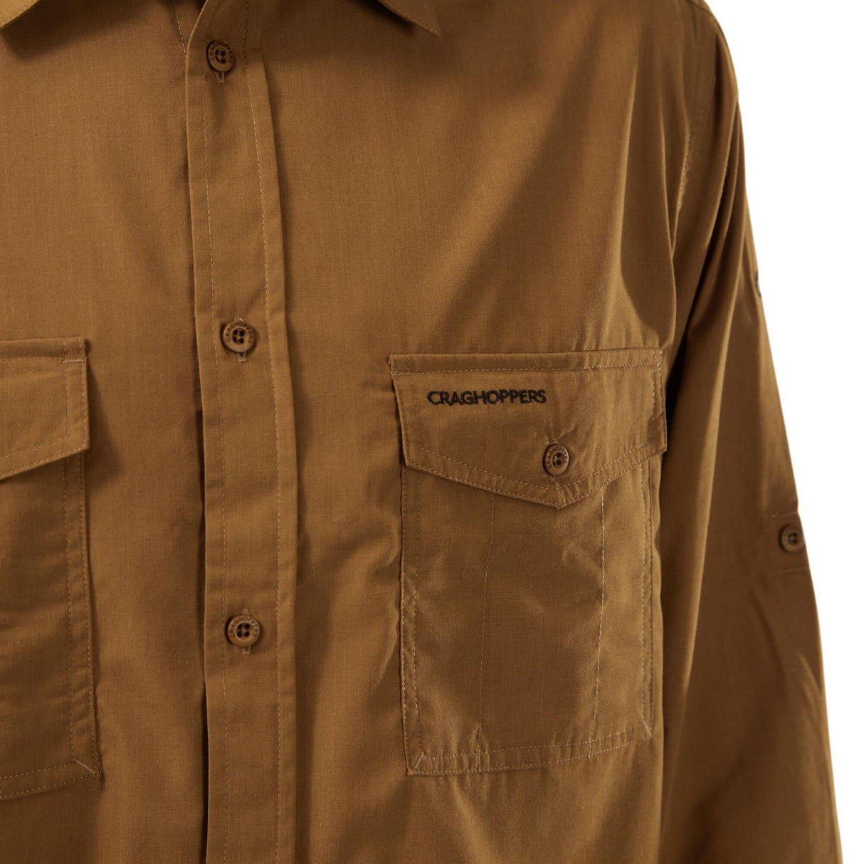 Craghoppers Mens New Kiwi Long Sleeved Shirt Walking Nosi Defence Travel - Just £29.99! Shop now at Warwickshire Clothing.
