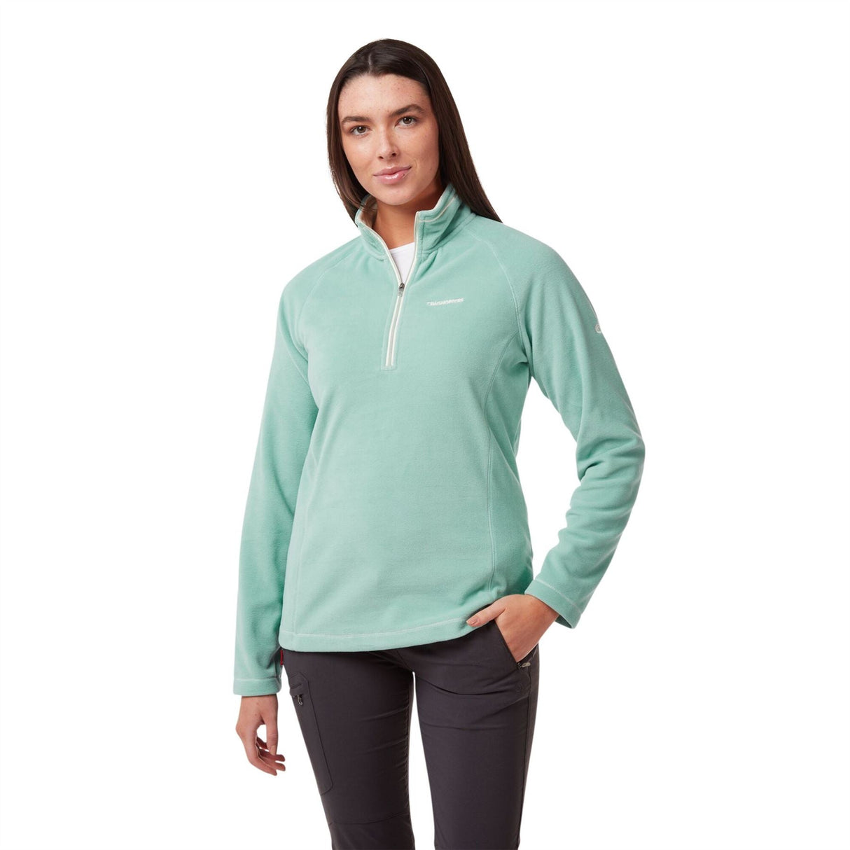 Craghoppers Miska V Womens Half Zip Long Sleeved Fleece - Just £19.99! Shop now at Warwickshire Clothing.