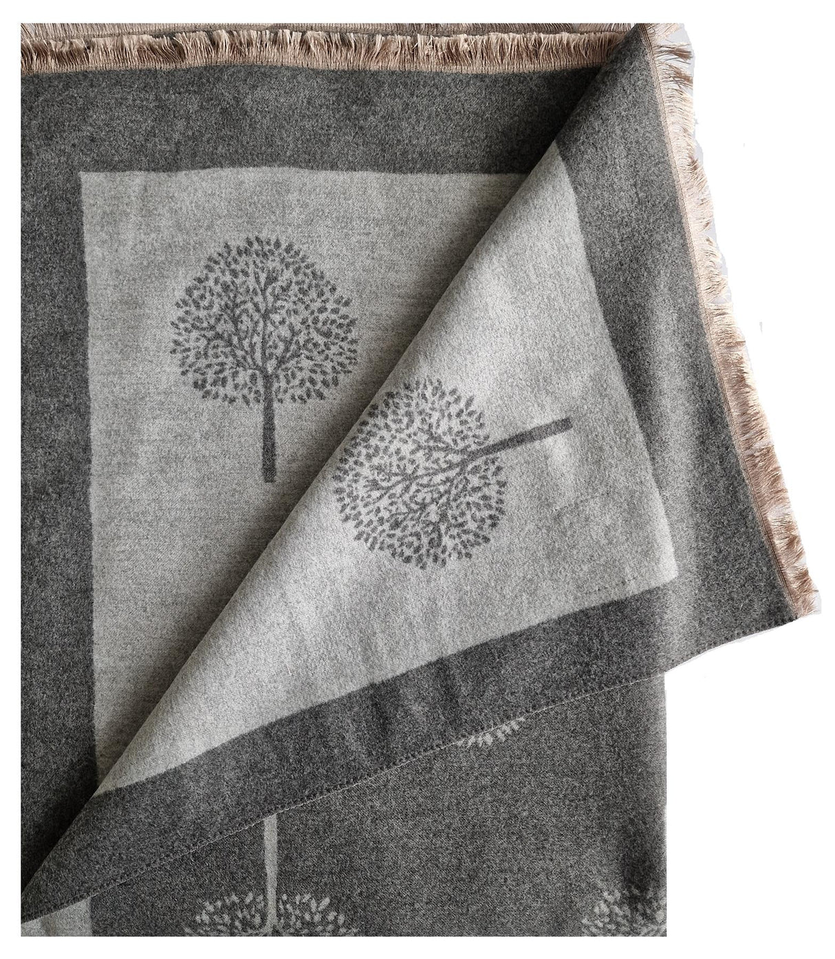 Hazy Blue Tree Of Life Scarfs - Just £13.99! Shop now at Warwickshire Clothing.