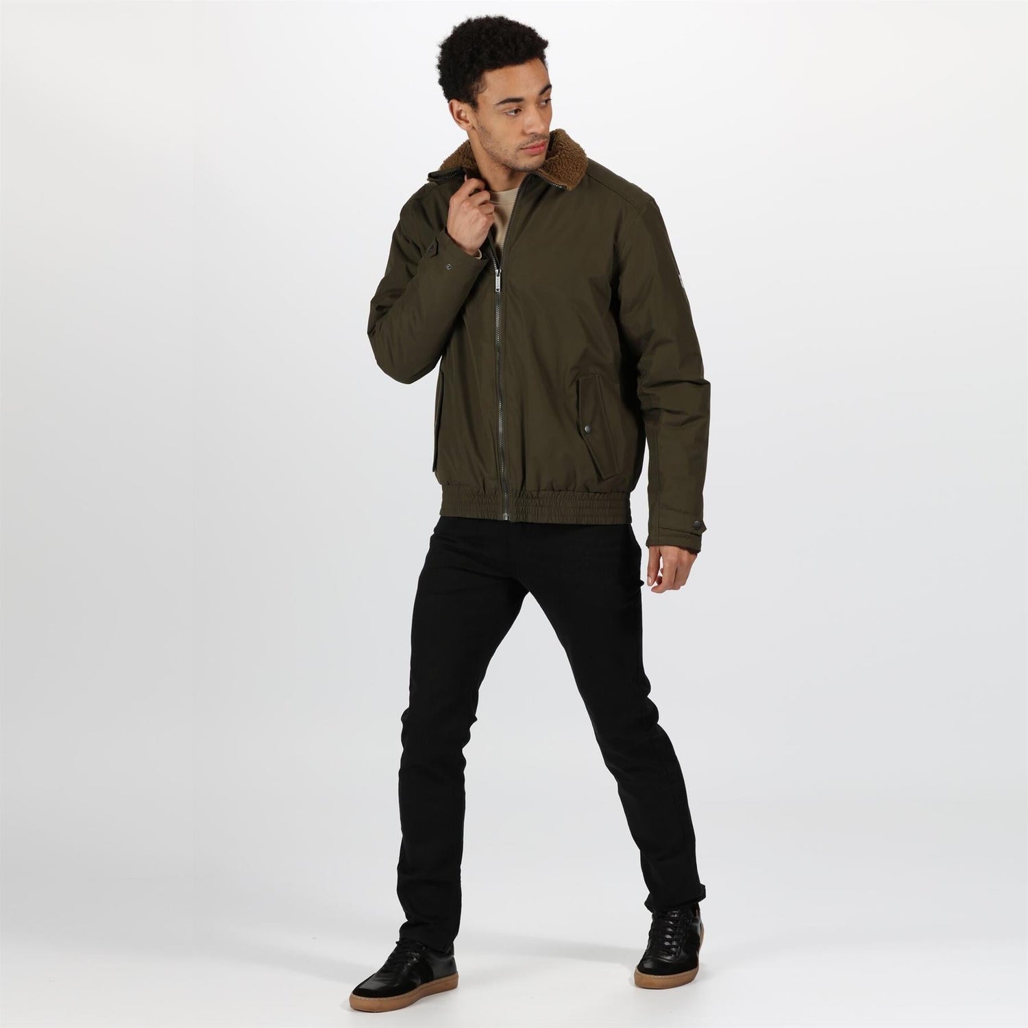 Regatta Mens Rayan Waterproof Insulated Sherpa Fleece Jacket - Just £24.99! Shop now at Warwickshire Clothing.