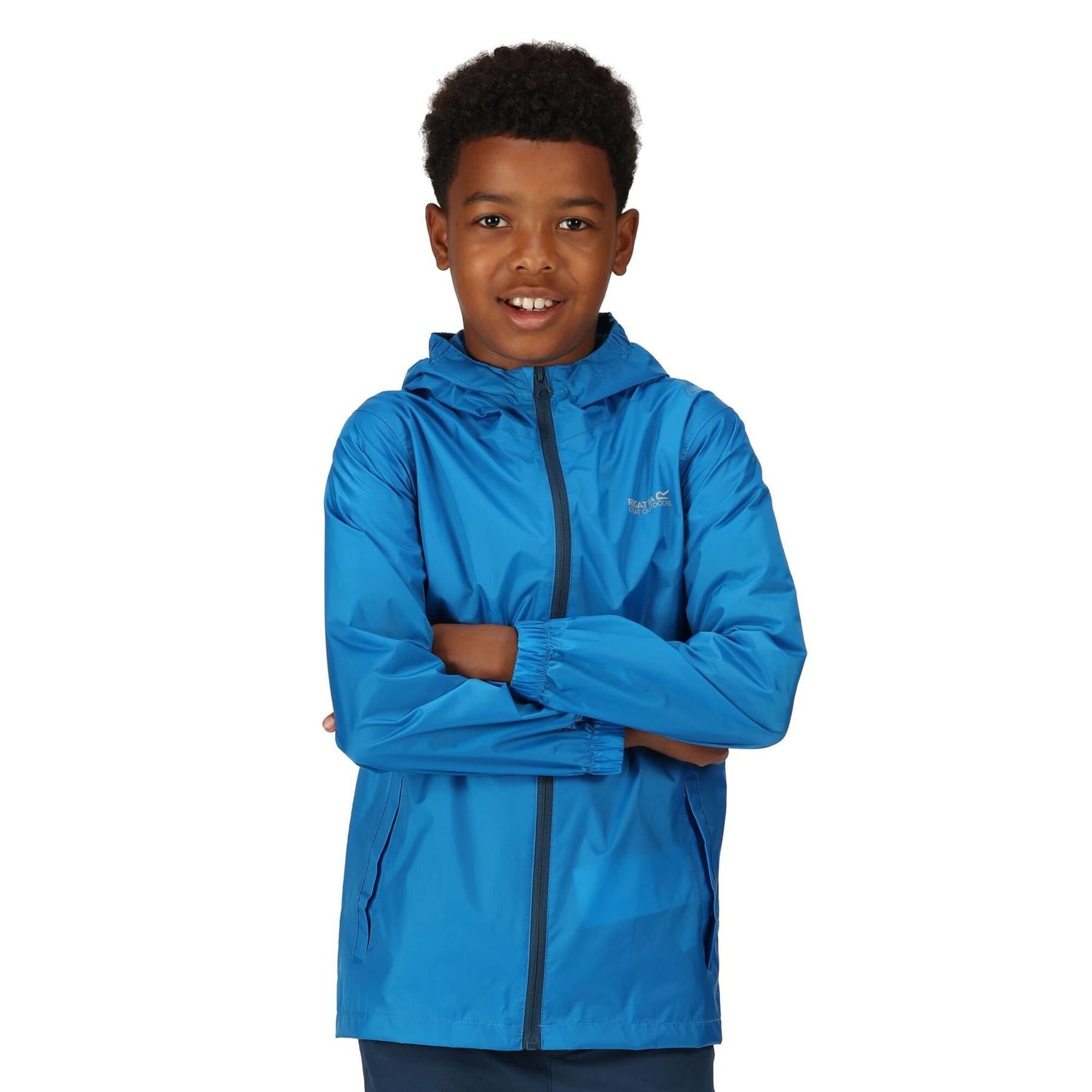 Regatta Kids Pack it Jacket III Lightweight Waterproof Packaway Jacket - Just £14.99! Shop now at Warwickshire Clothing.