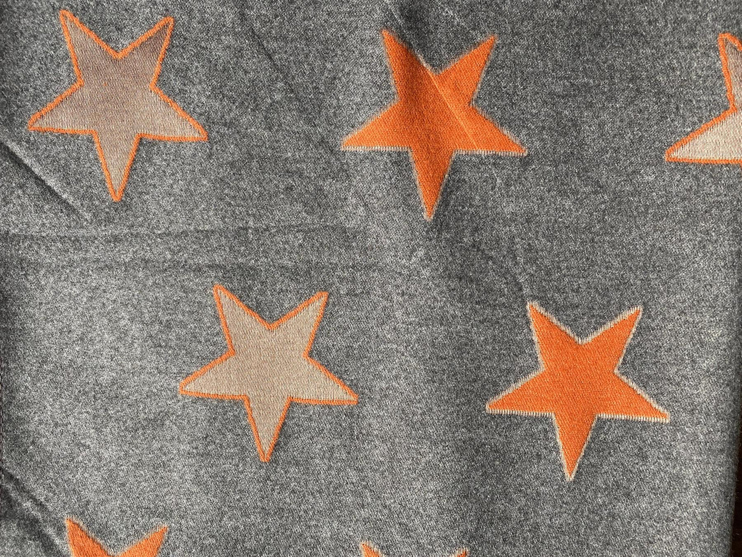 House of Tweed Ladies Womens Scarf - Stars - Just £14.99! Shop now at Warwickshire Clothing.