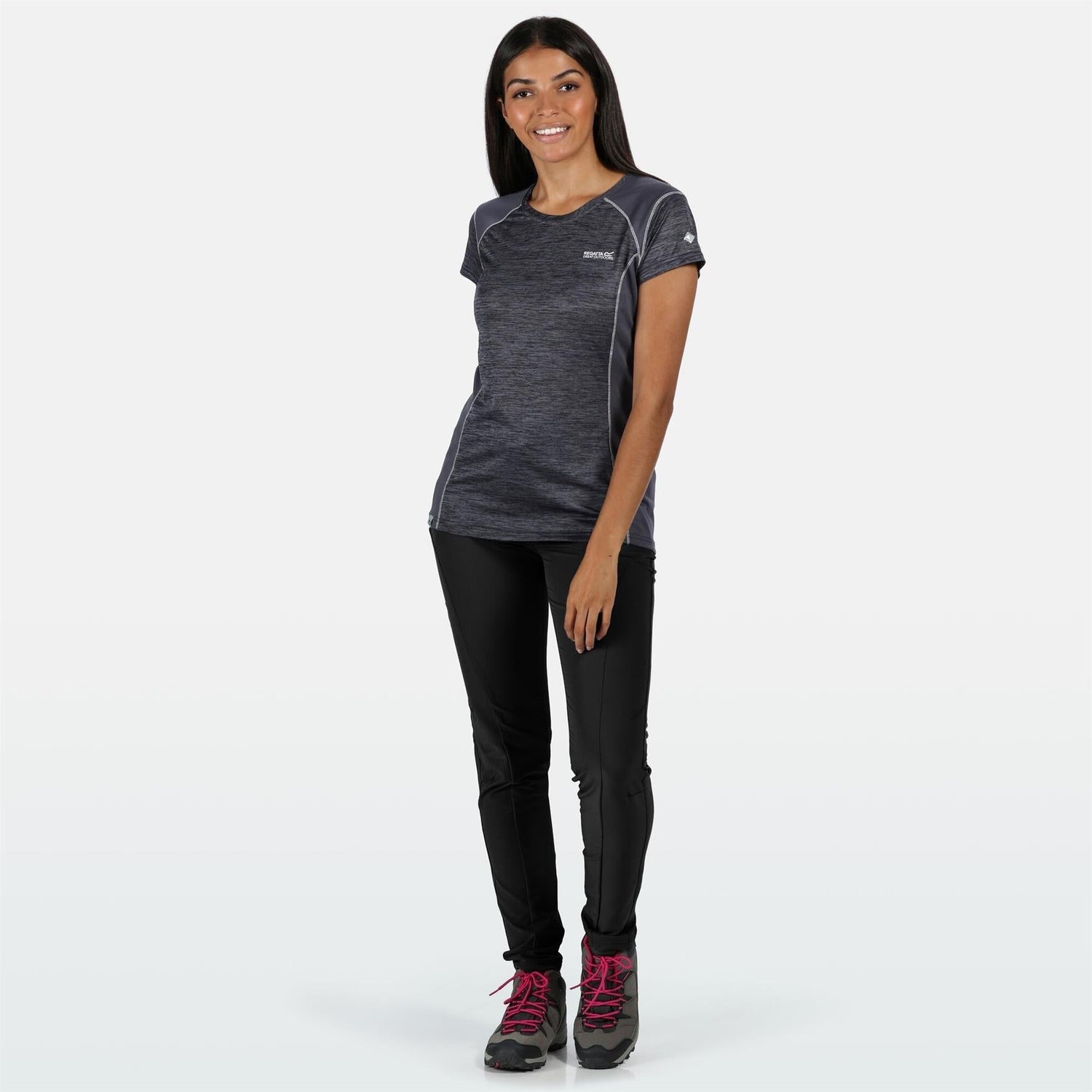 Regatta Ladies Pentre Walking Trousers Slim Isoflex Stretch Water Resistant - Just £24.99! Shop now at Warwickshire Clothing.