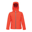 Regatta Kids Octagon Hooded Wind Showerproof Softshell Jacket - Just £14.99! Shop now at Warwickshire Clothing.