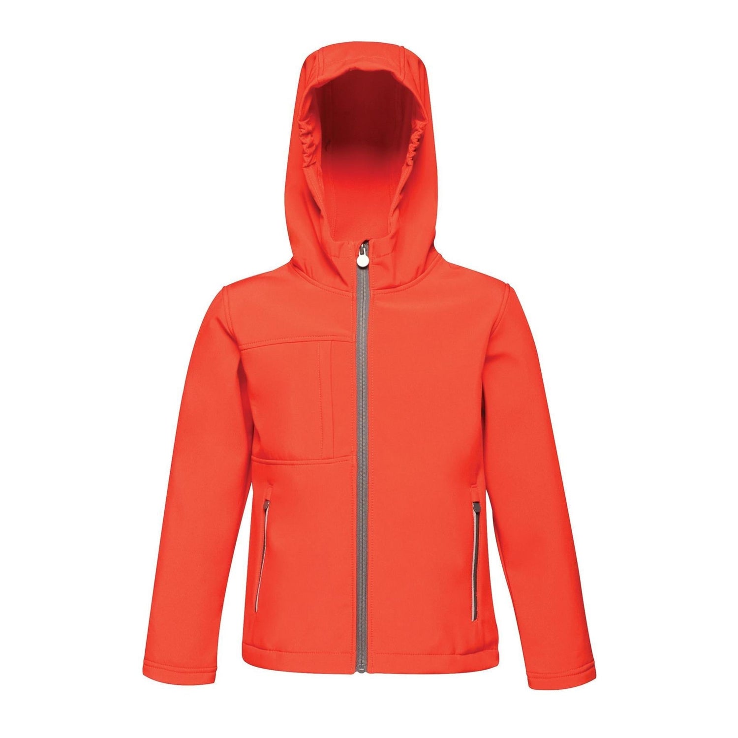 Regatta Kids Octagon Hooded Wind Showerproof Softshell Jacket - Just £14.99! Shop now at Warwickshire Clothing.