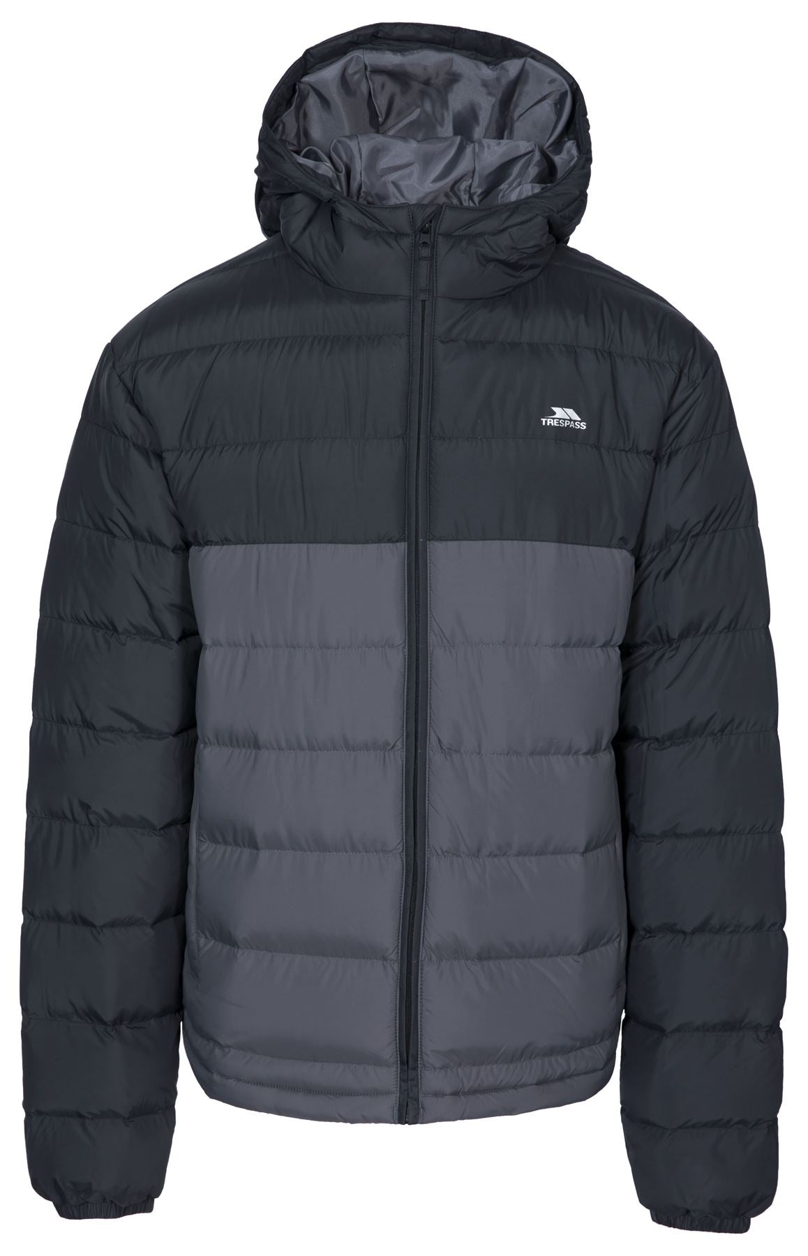 Trespass Mens Oskar Padded Water & Wind Resistant Hooded Padded Jacket - Just £34.99! Shop now at Warwickshire Clothing.
